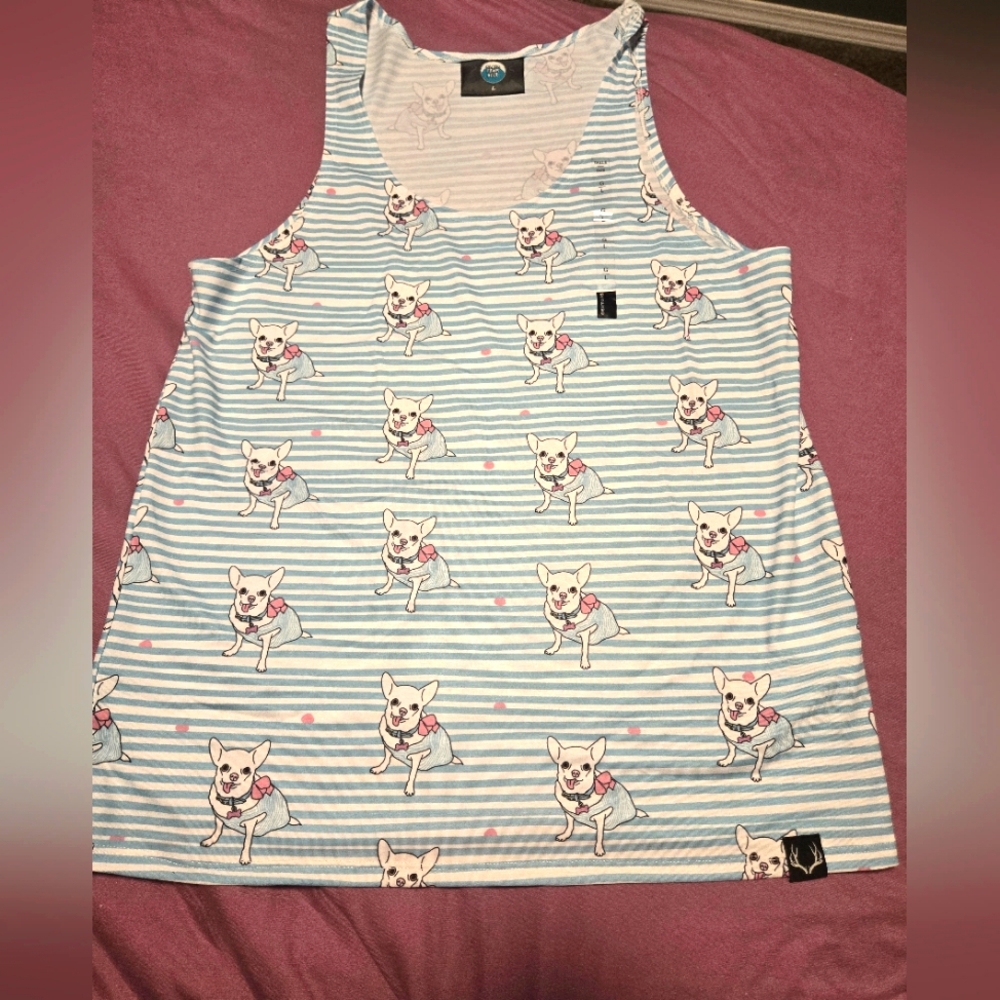 Nightgown with Chihuahuas